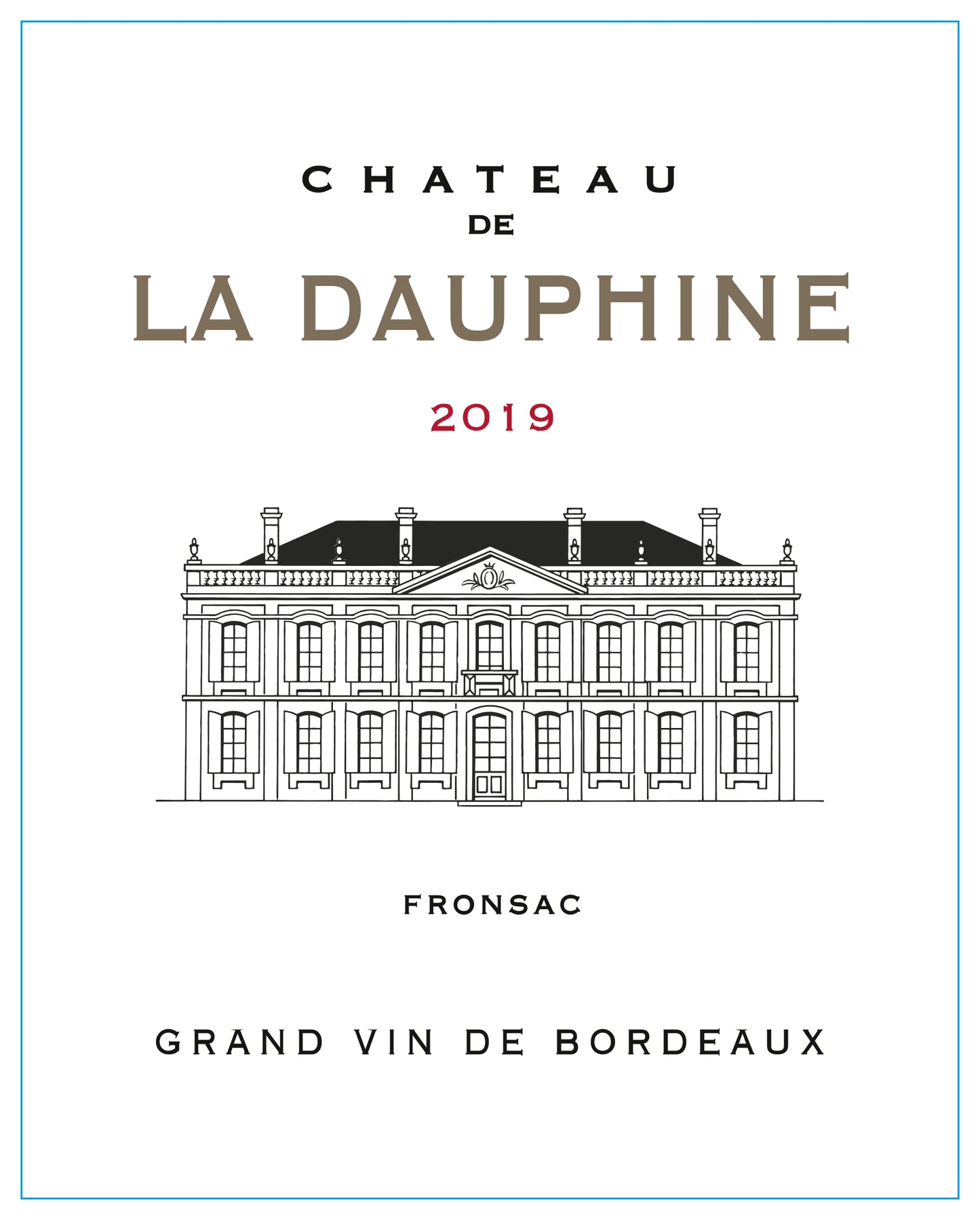 Château de la Dauphine 2019, Fronsac